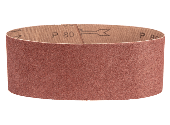 Pasy bezkońcowe 75 x 457 mm, K80, 3 szt, GRAPHITE