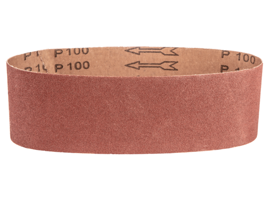 Pasy bezkońcowe 75 x 533 mm, K100, 3 szt, GRAPHITE