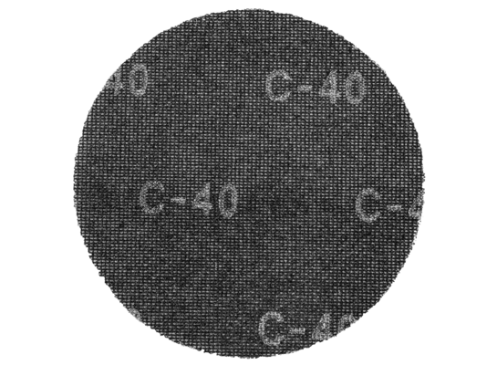 Siatka ścierna na rzep, 225 mm, K40, do szlifierki 59G260, 59G264, 59G265,10 szt, GRAPHITE