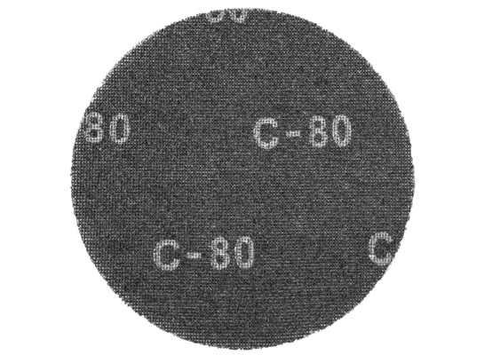 Siatka ścierna na rzep, 225 mm, K80, do szlifierki 59G260, 59G264, 59G265,10 szt, GRAPHITE