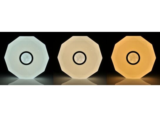 Plafon LED DIAMOND 24 W 2040 lm 39 cm pilot