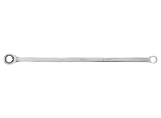 Klucz oczkowy dwustronny z grzechotką, długi 12 mm NEO
