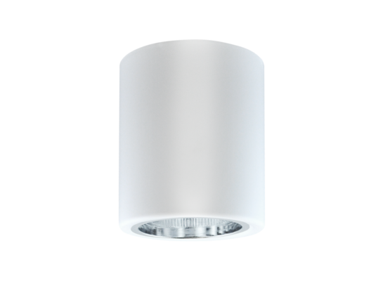 Oprawa natynkowa metalowa okrągła POLUX MERKURY MD-3011 biała