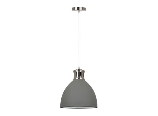Lampa wisząca Lola MD-HN8100-GR+S.NICK 60 W szara