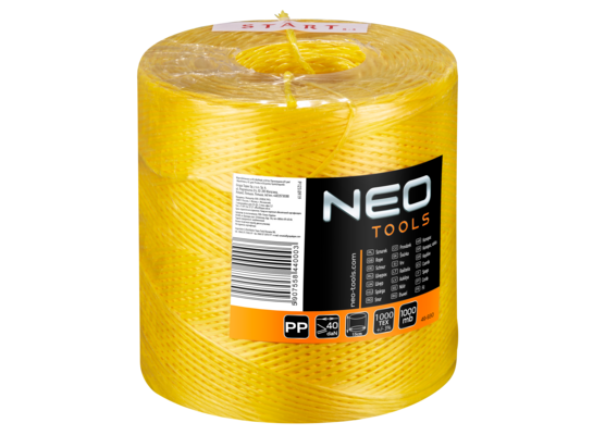 Sznurek do mocowania wełny mineralnej 1000 m NEO