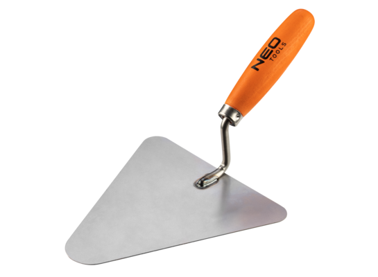 Kielnia trójkątna 200 mm uchwyt drewniany NEO