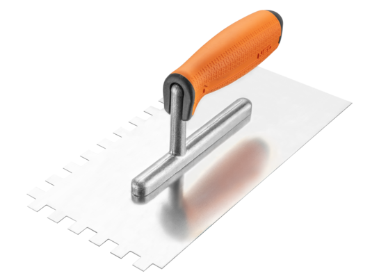 Paca z zębami 270 x 128 mm ząb 10 x 10 x 10 mm uchwyt dwumateriałowy NEO