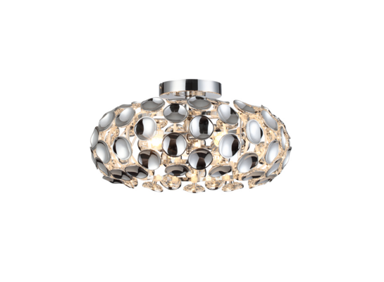 Plafon Ferrara L 1 x E14 srebrny Light Prestige