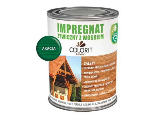 Impregnat żywiczny z woskiem Akacja 750 ml Colorit Drewno