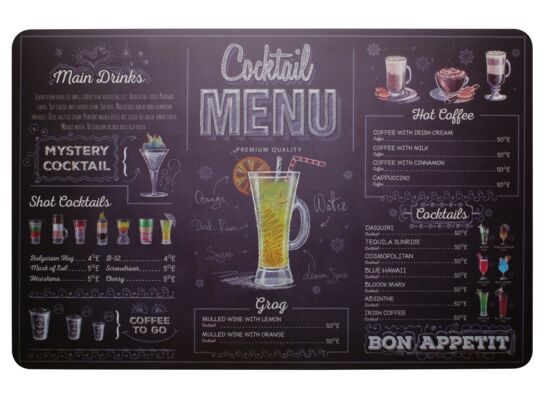Podkładka DRINK 43,18 x 28,2 cm