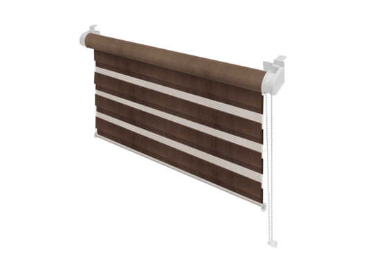 Roleta Dzień i Noc 97 x 140 brąz GO/ON!