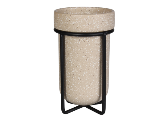 Kubek GALADO 7 x 7 x 12 cm  beżowy