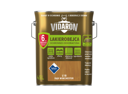 Lakierobejca dąb winchester L18 4,5 l VIDARON