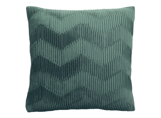 Poduszka PLISA 45 x 45 cm butelkowa zieleń
