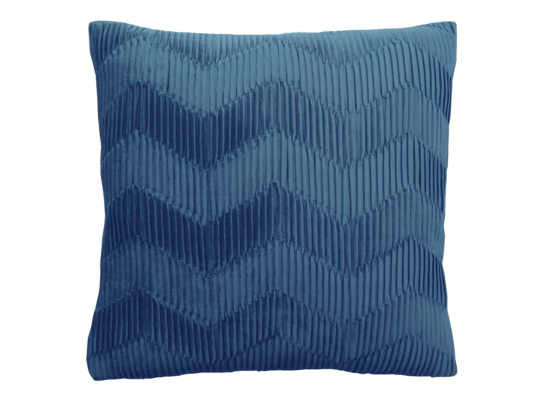 Poduszka PLISA 45 x 45 cm ciemnoniebieska