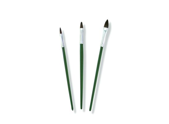 Zestaw pędzli do poprawek 3 sztuki Color Expert 4/6/8