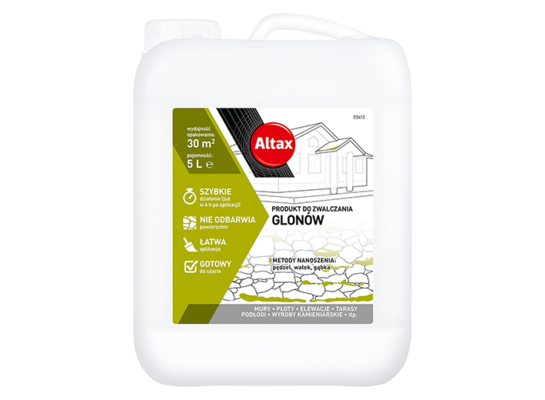 Produkt do usuwania glonów 5 l Altax