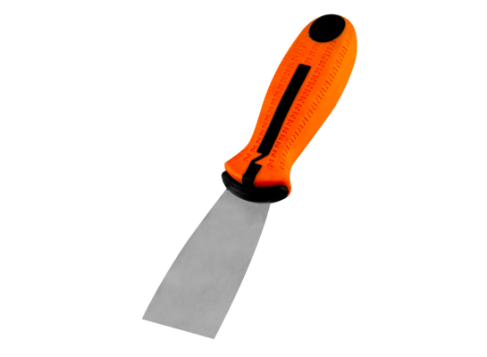 Szpachla malarska 40 mm stal nierdzewna dwukomponentowy uchwyt NEO