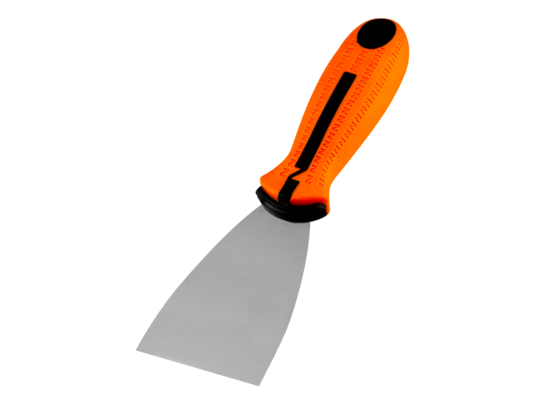 Szpachla malarska 63 mm stal nierdzewna dwukomponentowy uchwyt NEO