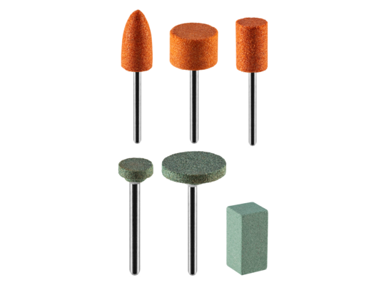 Akcesoria do miniszlifierki kamienie szlifierskie zestaw 11 szt,