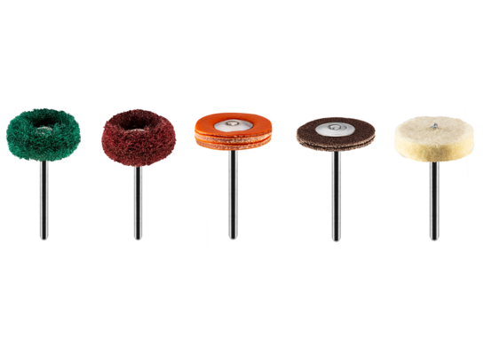 Akcesoria do miniszlifierki szczotki polerskie filce zestaw 12 szt,