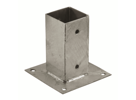 Podstawa słupa prostokątna 91 x 91 x 150 mm do przykręcania