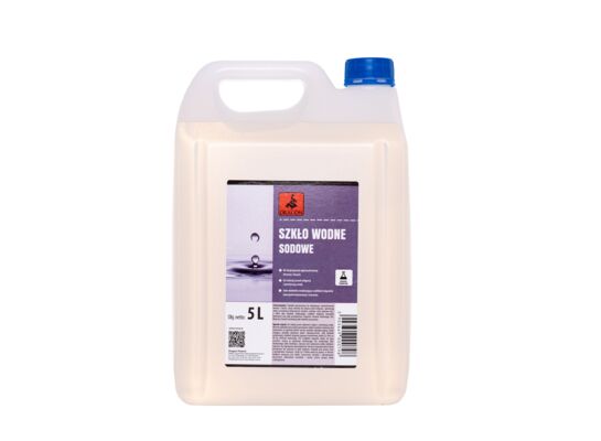 Szkło wodne sodowe 5 l tworzywo Dragon