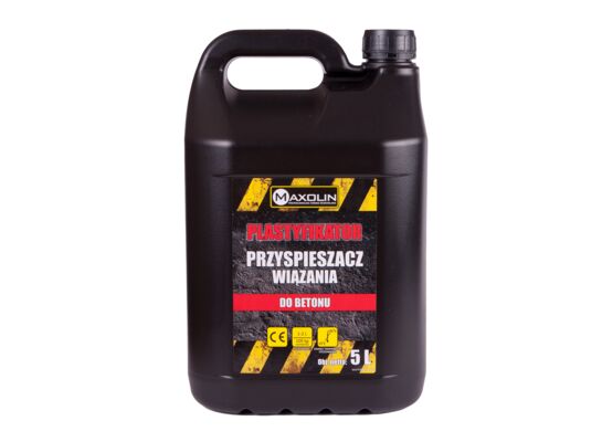 Plastyfikator przyspieszacz wiązania do betonu 5 l Maxolin