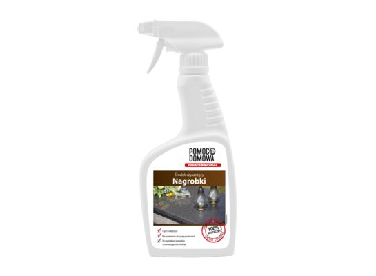 Środek czyszczący nagrobki 500 ml atomizer Pomoc Domowa