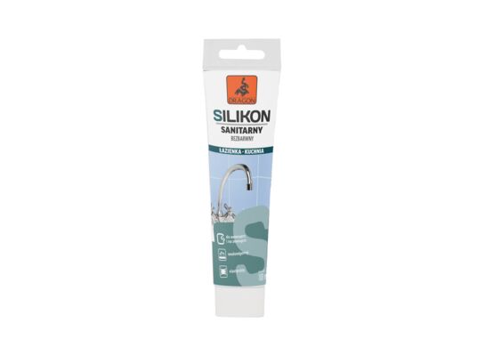 Silikon sanitarny 100 ml bezbarwny Dragon