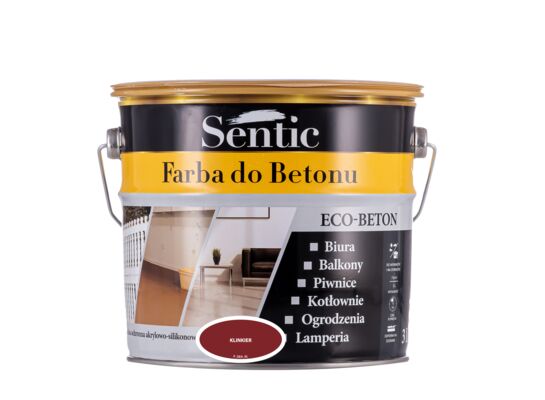 Farba do betonu 3 l klinkier Sentic