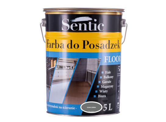 Farba do posadzek 5 l szara ciemna Sentic