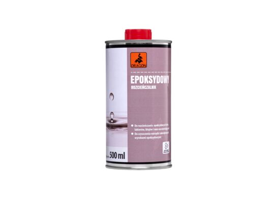 Rozcieńczalnik epoksydowy 0,5 l metal Dragon