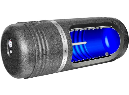 Wymiennik poziomy dwupłaszczowy polistyren 100 l