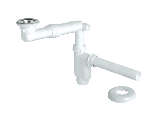 Syfon umywalkowy Loco teleskopowe ramię regulowane 180-280 mm