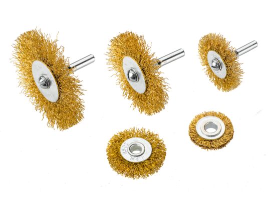 Szczotki druciane, 5 sztuk VERTO
