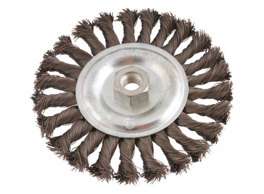 Szczotka druciana tarczowa 150 mm x M14 VERTO