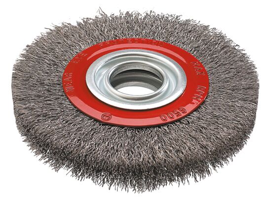 Szczotka druciana tarczowa 125 x 20 mm, INOX GRAPHITE
