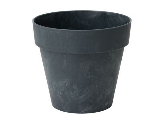 Osłonka Ibiza beton 22 cm czarna