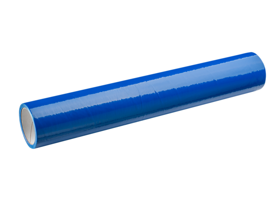 Folia okienna 60 cm x 50 m niebieska 0,045 mm