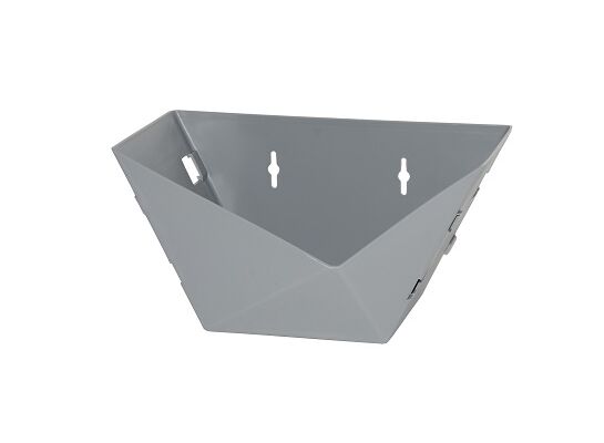 Doniczka modułowa na ścianę antracytowa 15 x 29 x 21 cm