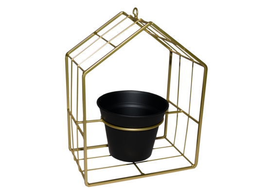 Osłonka Modern home pojedyncza metal 13 x 20 x 25 cm