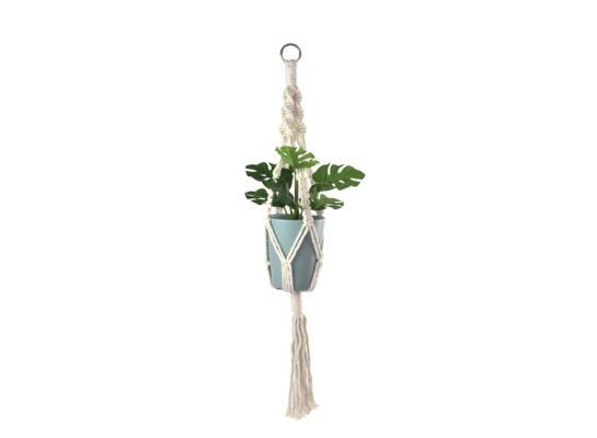 Makrama na doniczkę L 100 cm