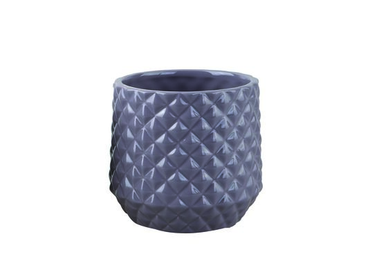 Osłonka ceramiczna brązowa 11 x 10,3 cm