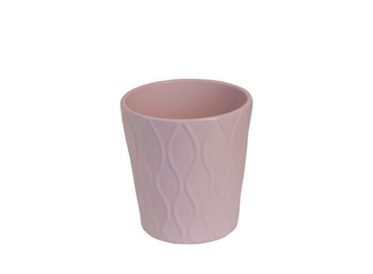 Osłonka ceramiczna roti różowa 13,4 x 13,1 cm