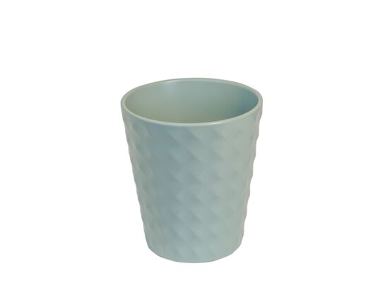 Osłonka ceramiczna borneo cyjan 14,2 x 11,6 cm