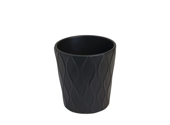 Osłonka ceramiczna roti czarna 13,4 x 13,1 cm