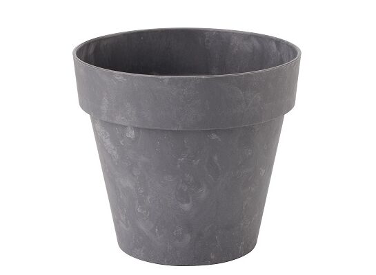 Osłonka Ibiza beton 16 cm ciemny beton