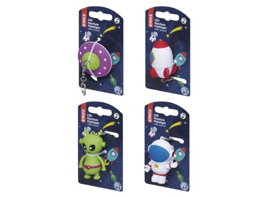 Brelok LED kosmos 3× LR54