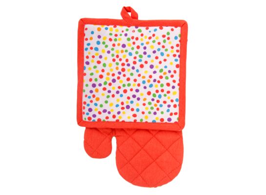 Set kuchenny Color łapka+rękawica kuchenna